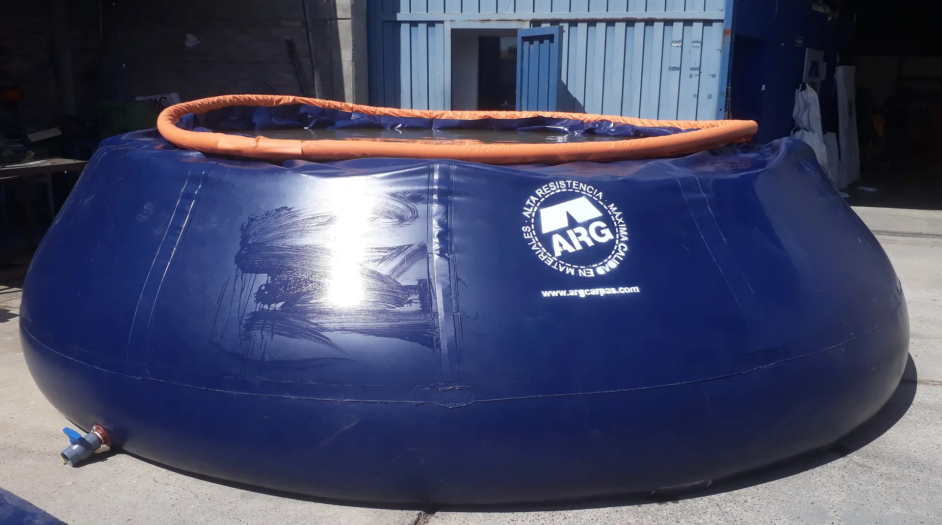 Flexitank Autosoportado — 2